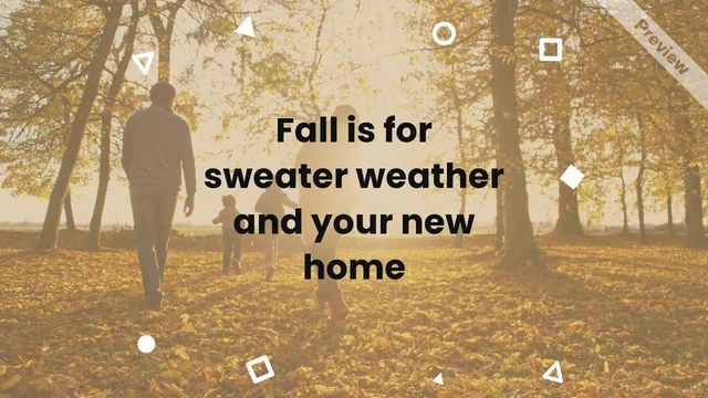 Fall Listings | Real Estate Video Template