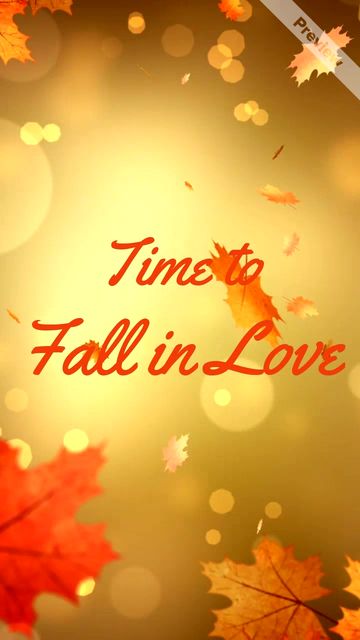 Fall in Love Video Template