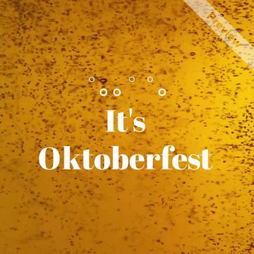 Oktoberfest Sale Video Template