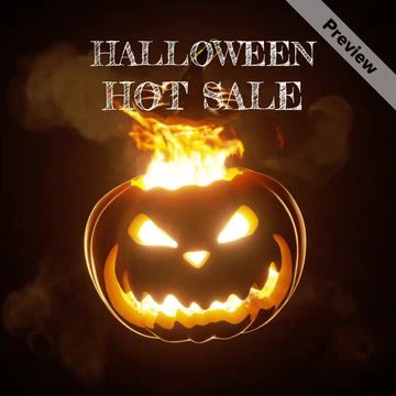🎃  Halloween Hot Sale Video Template