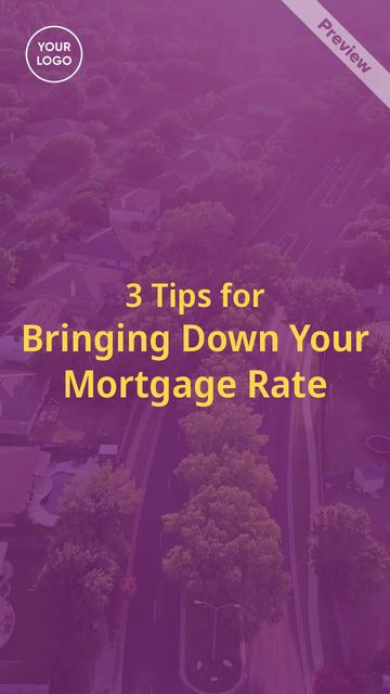 Lower Mortgage Rates | Real Estate Video Template
