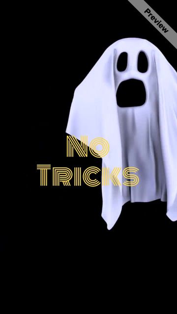 🎃 No Tricks Sale 🎃 Video Template