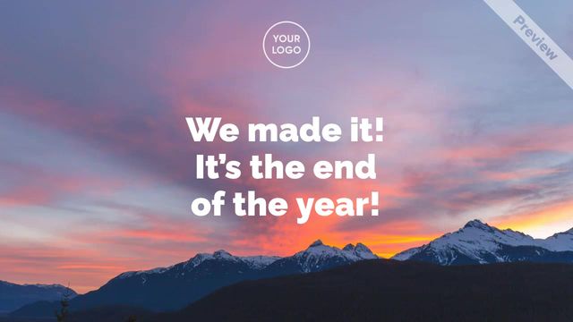 Flashback Friday | End of Year Video Template