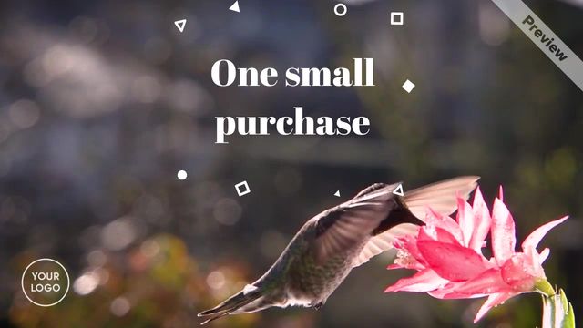 Small Business Saturday | Shop Local  Video Template