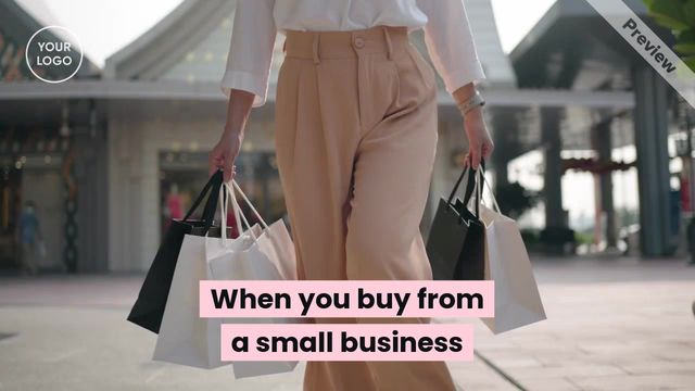 Small Business Saturday | Big Impact Video Template