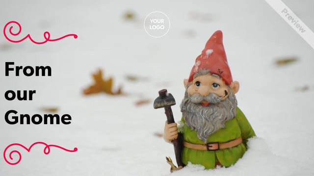Christmas Gnomes | Real Estate Video Template