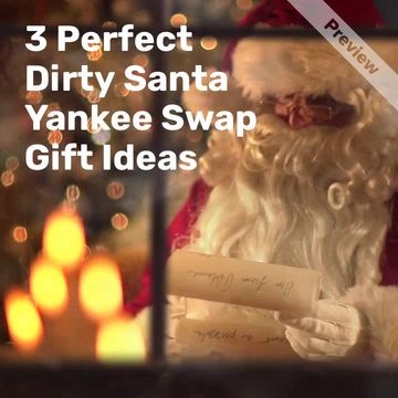 Dirty Santa Yankee Swap Gift Ideas Video Template