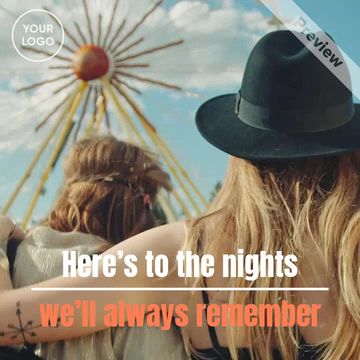 Good Times Great Friends | TGIF Video Template