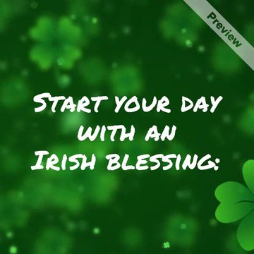 St. Patrick’s Day  | March 17 Video Template