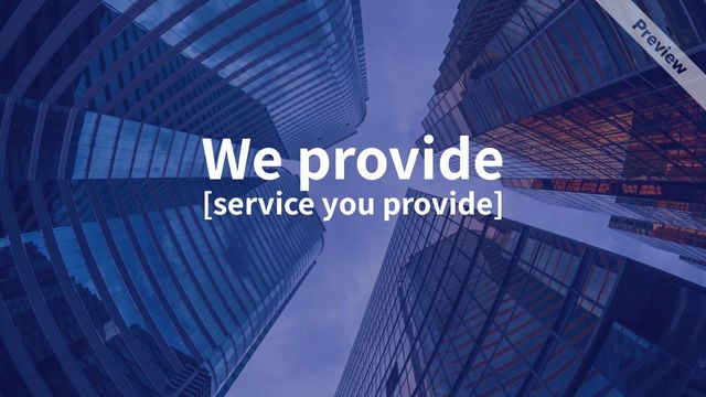 Bank Services for Small Businesses Video Template