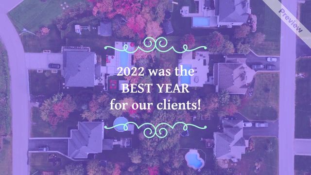 Year in Review | Real Estate Video Template