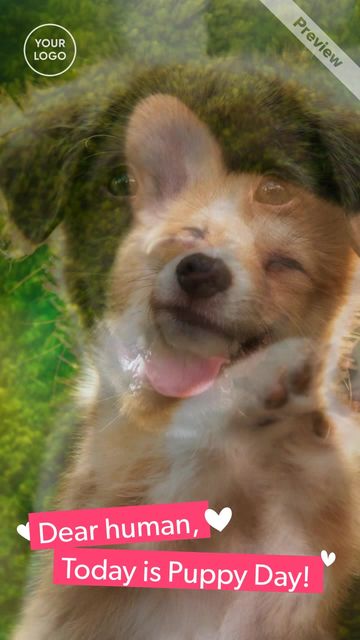 Puppy Day Video Template