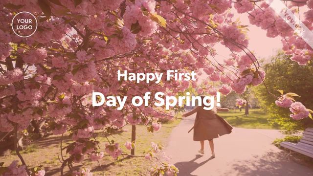 First Day Of Spring | March 20 Video Template