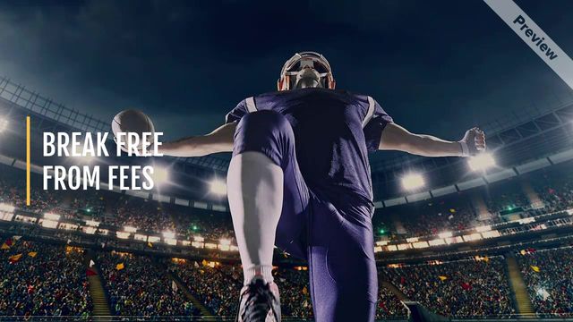 Football Super Bowl | Banking Finance | Wide Video Template