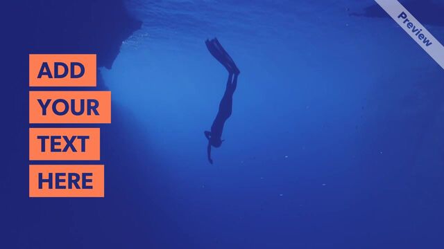 Dive Deep | Marketing Video Template