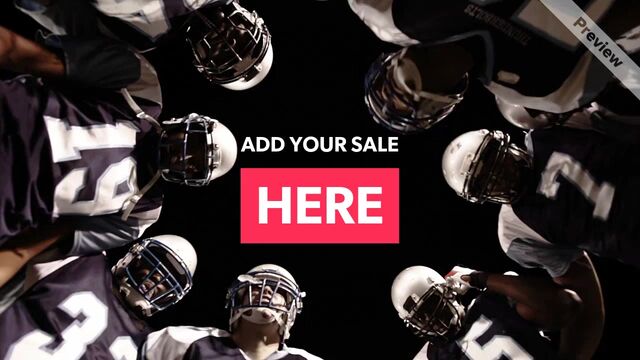 Sports Collage | Sales Video Template