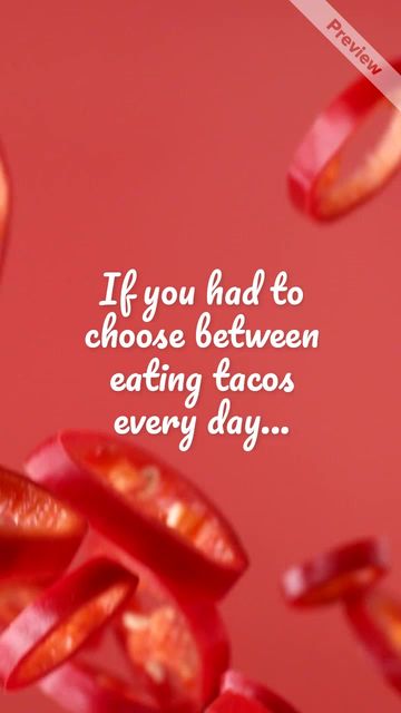 Taco Tuesday | Choose Tacos Video Template