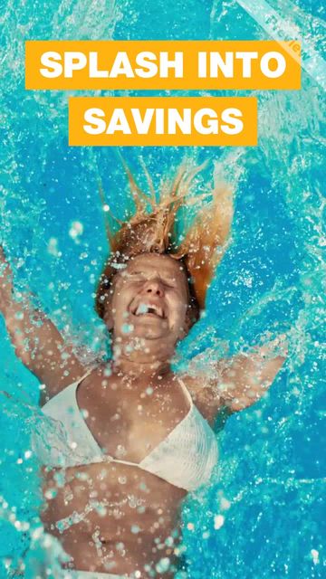 Splash Into Savings  Video Template