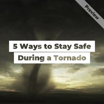 Stay Safe | Tornado Video Template