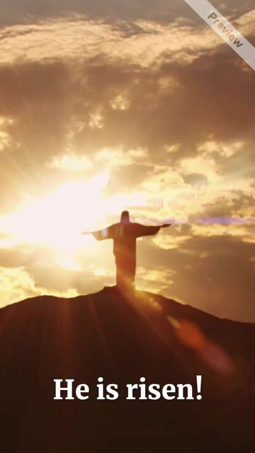 Easter Greeting | Religious  Video Template