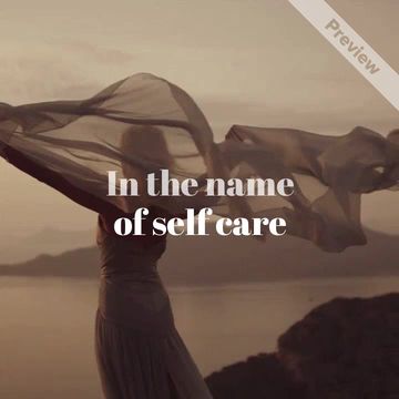 Self Care Saturday  Video Template
