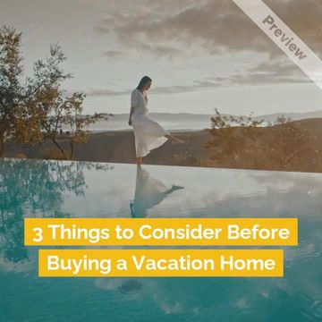 Buying a Vacation Home Advice Video Template