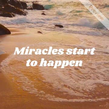 Wellness Wednesday | Miracles  Video Template