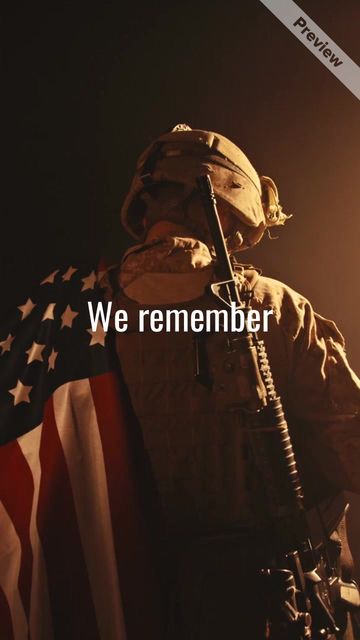 Remember and Honor | Memorial Day Video Template