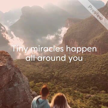 Feel Good Friday | Miracles Happen Video Template