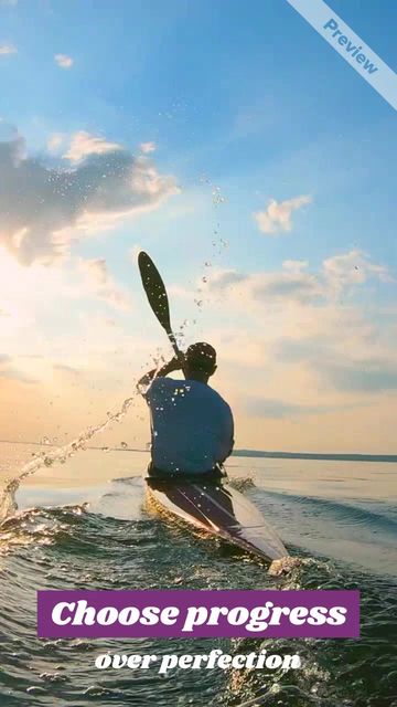 Monday Mantra | Choose Progress Video Template