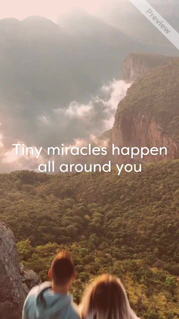 Feel Good Friday | Miracles Happen Video Template