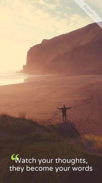 Your Thoughts | Wellness Wednesday Video Template