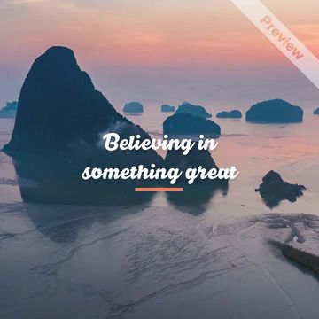 Self-Love Sunday | Believe Video Template