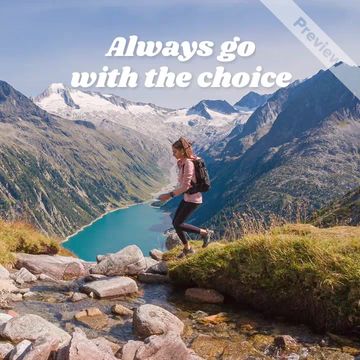 Wednesday Wisdom | Always Go Video Template