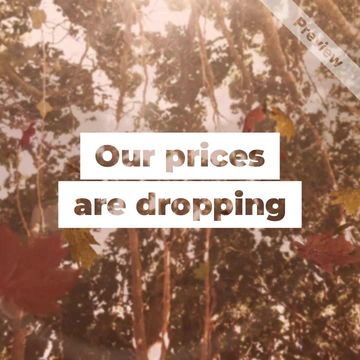 Fall Sale Video Template