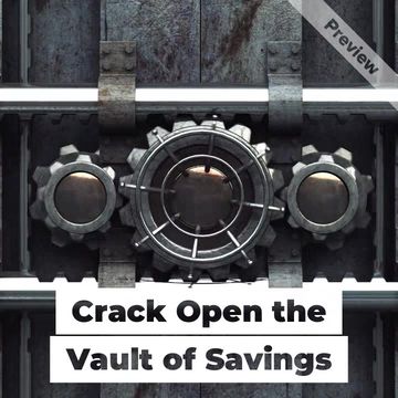 Unlock Savings | Sales   Video Template