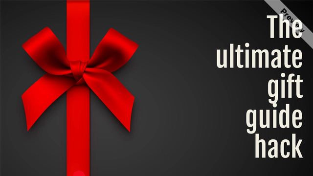 Holiday Gift Guide| Video Template