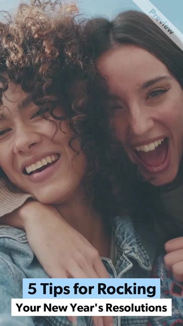 New Year's Resolution Tips   Video Template