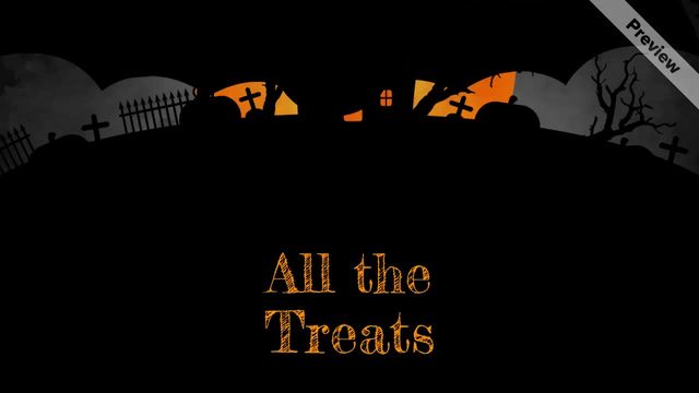 Treats Not Tricks | Sales   Video Template