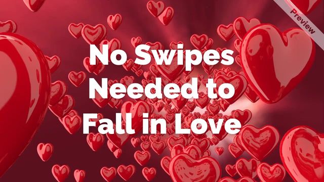 No Swipes Needed   Video Template