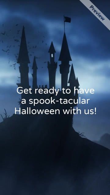 Halloween Store Hours  Video Template