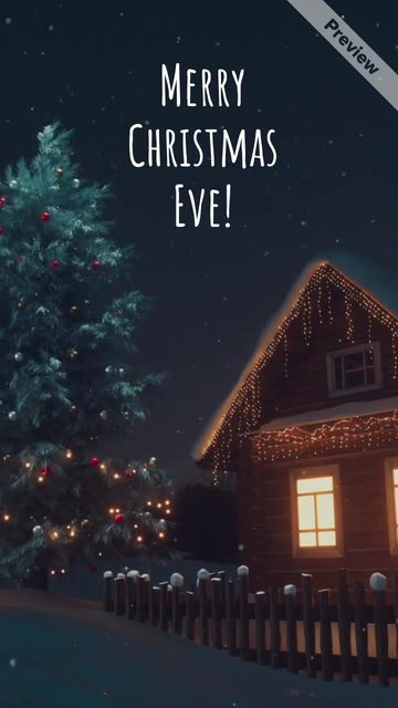 Christmas Eve Video Template