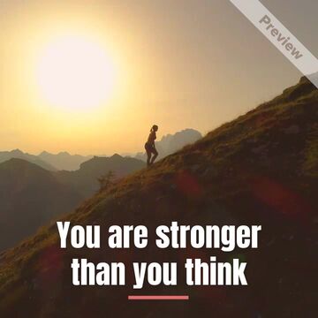 Be Bold | Motivational Monday Video Template