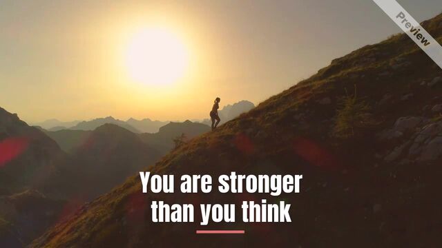 Be Bold | Motivational Monday Video Template