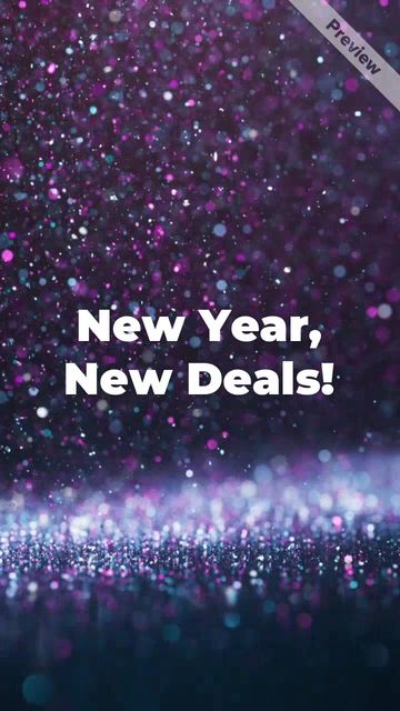New Year, New Deals | Sales  Video Template