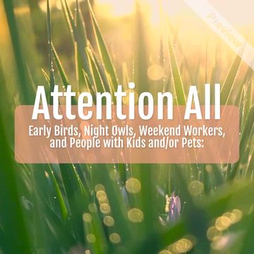 Daylight Savings Reminder Video Template