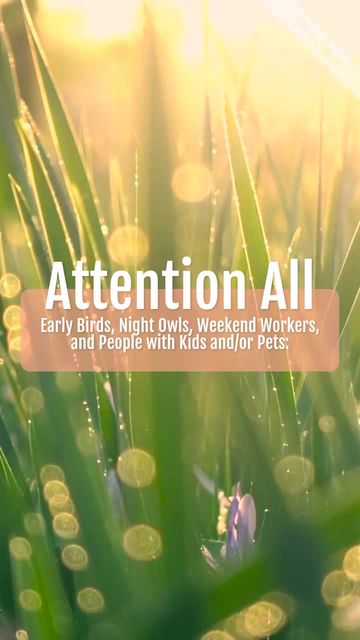 Daylight Savings Reminder Video Template