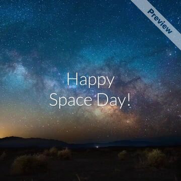 Space Day Facts | May 6 Video Template