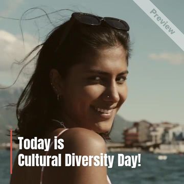 Cultural Diversity Day | May 21 Video Template