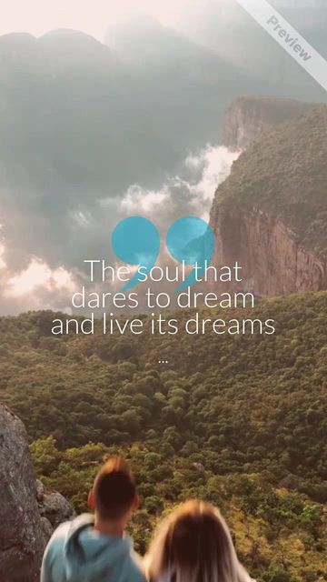 Dare to Dream JFK | Quote of the Day Video Template